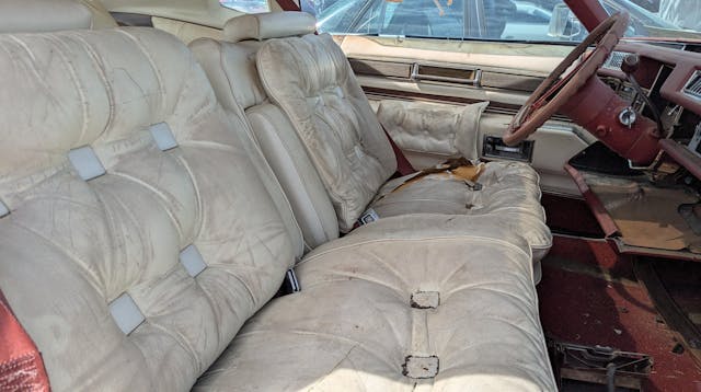1978 Cadillac Eldorado Custom Biarritz Astroroof interior