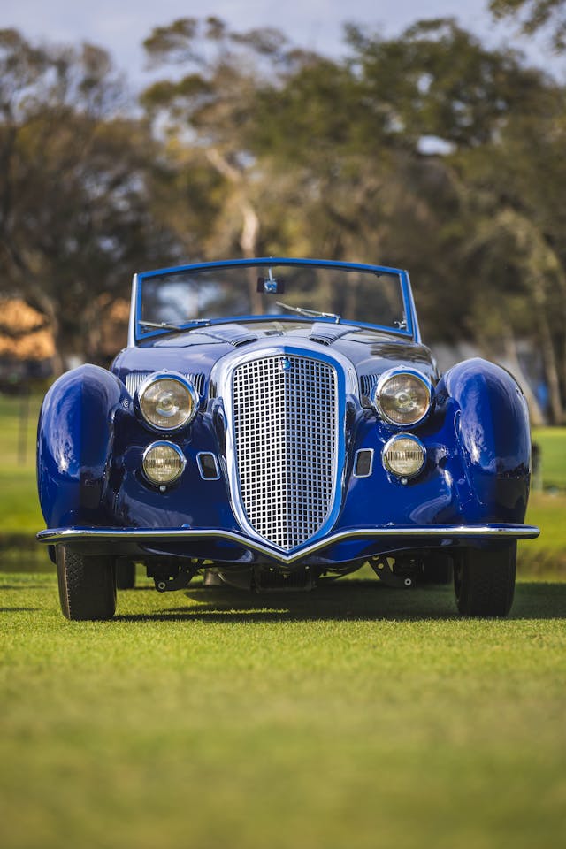 1938 Alfa Romeo 8C 2900B 2025 Amelia Concours d'Elegance front