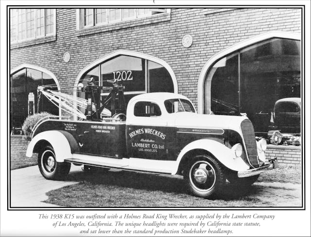 1938 Studebaker K15 tow truck