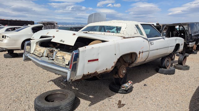 1978 Cadillac Eldorado Custom Biarritz Astroroof rear three quarter