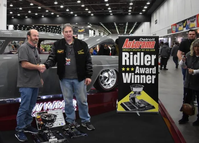Jeff Ridler Couple Conquers Cancer to Win Autorama 2025 Ridler Award with