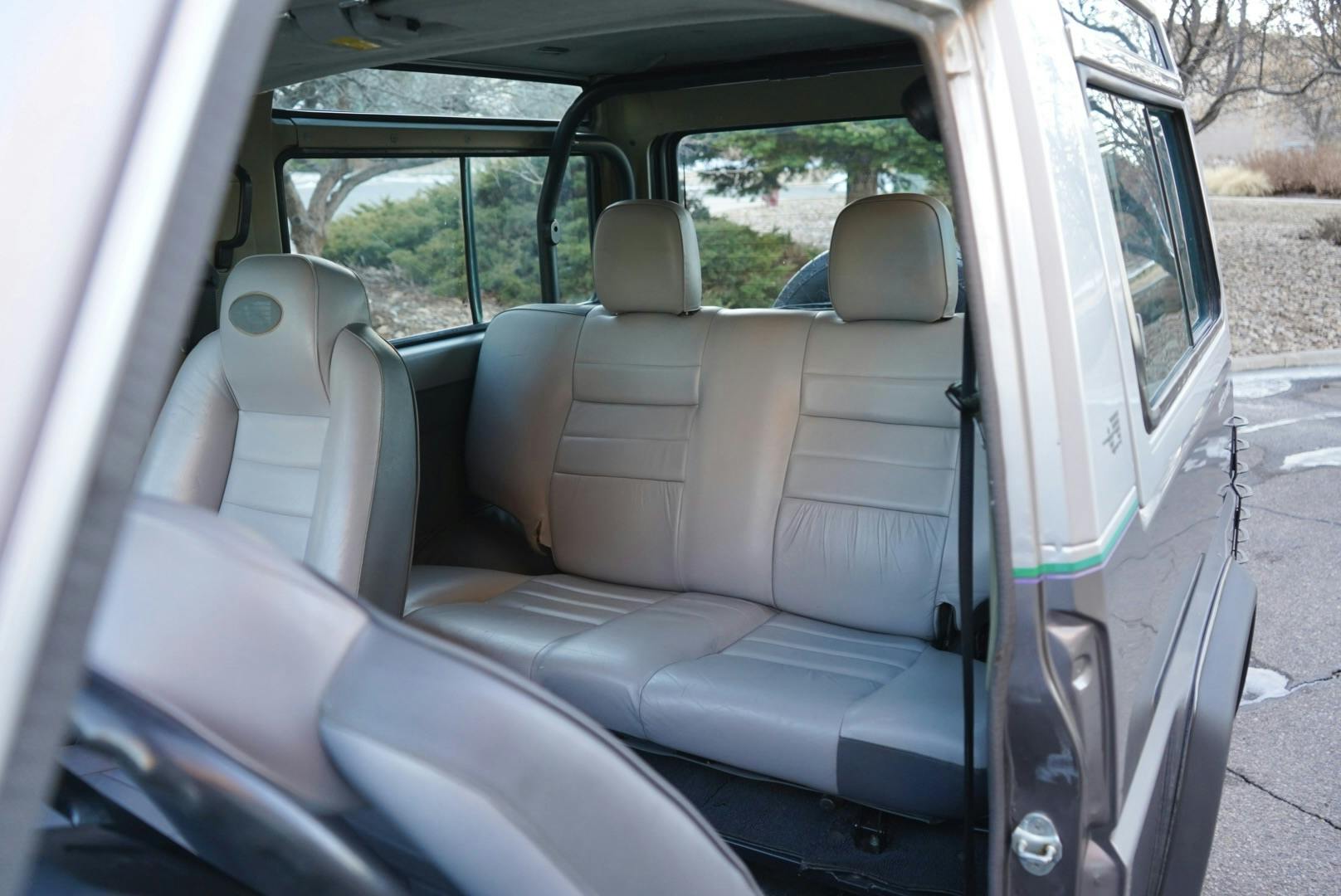 Daihatsu Bertone Freeclimber interior rear seats