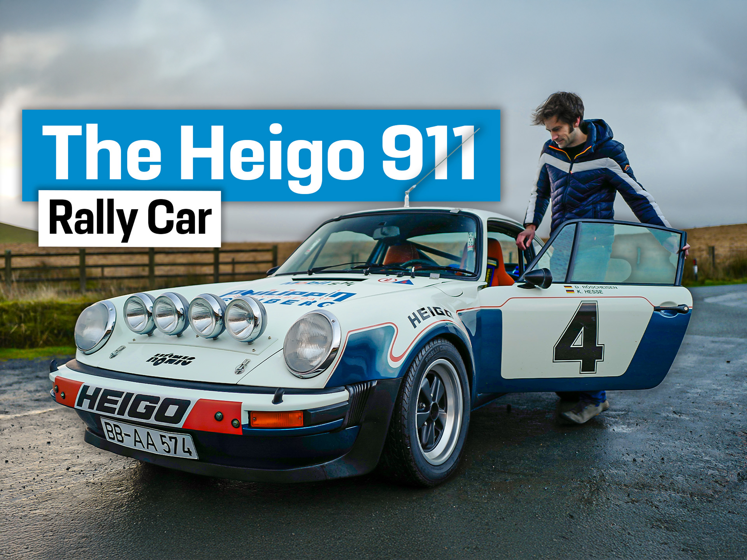 HENRI　スタジオ 　カーボーイ The Driver's Seat: Henry Catchpole on the Lost Heigo Porsche 911