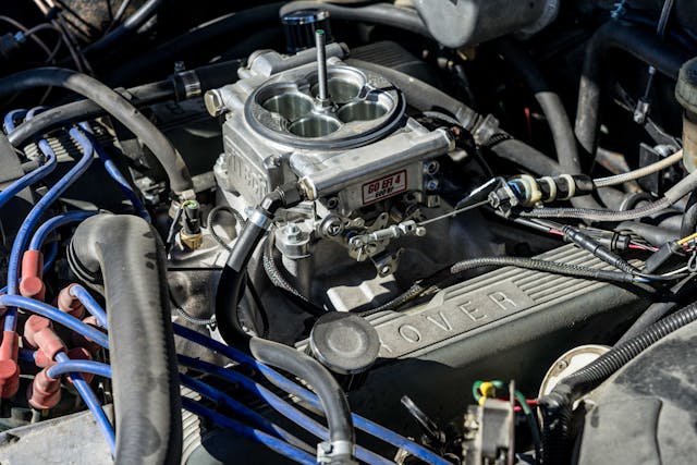 Rover P6 3500 S engine detail