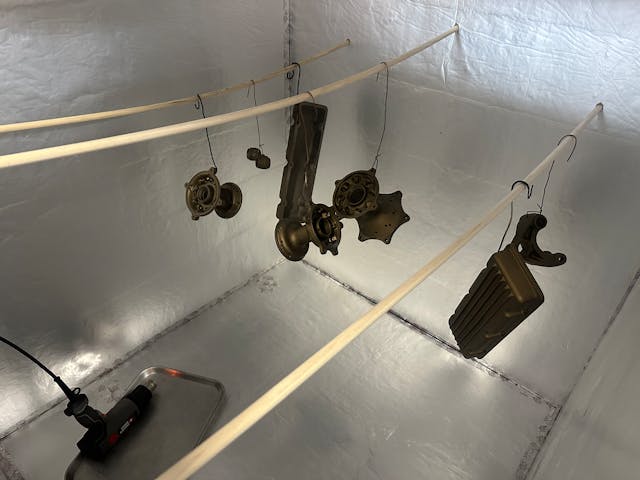 home built paint booth Kyle Smith 4