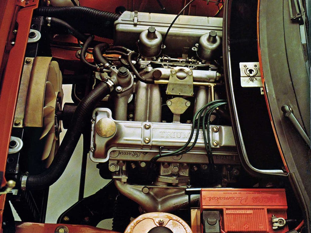 Triumph TR7 engine