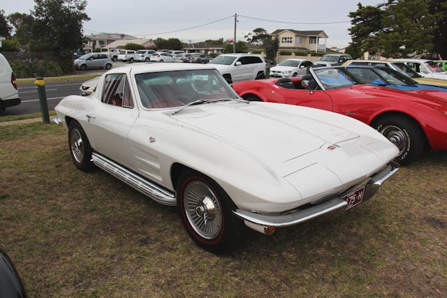 1964 Chevrolet C2 Corvette 327 Coupe Ermine White