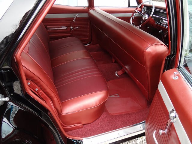 1965 Pontiac Safari Wagon rear seat