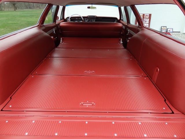 1965 Pontiac Safari Wagon cargo area