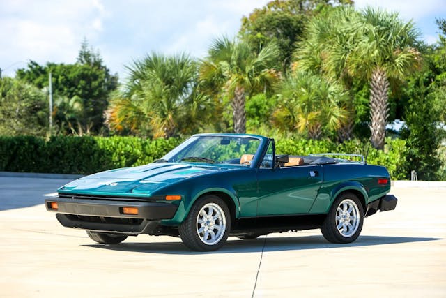 1980 Triumph TR8 Convertible front three quarter