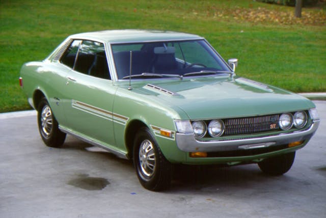 1st Gen Toyota Celica front three quarter