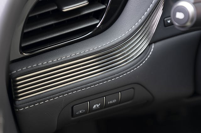 2024 Lexus LS500h interior dash trim details