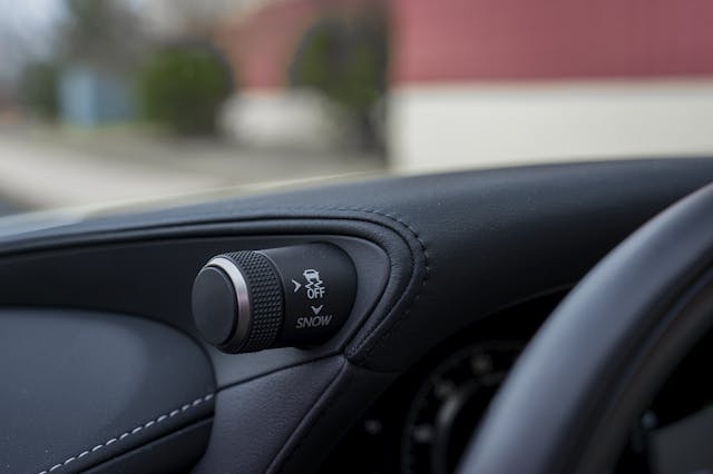 2024 Lexus LS500h interior traction control button