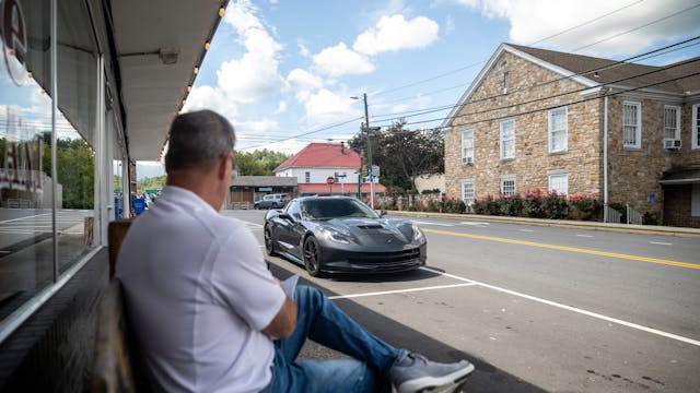 Cherohala Skyway 2025 Hagerty Road of the Year 2017 Chevrolet Corvette small town pitstop