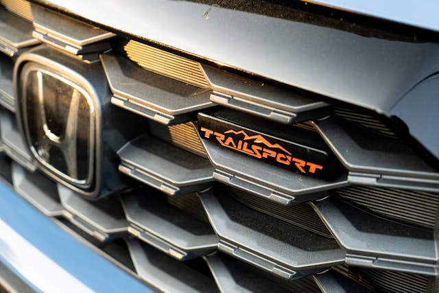 2025 Honda Ridgeline TrailSport grille detail
