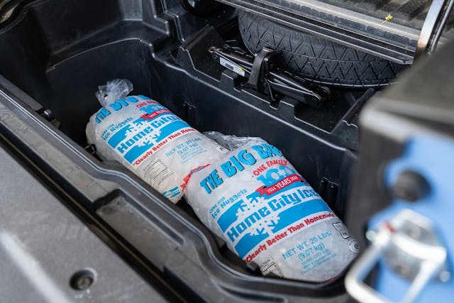 2025 Honda Ridgeline TrailSport ice box storage