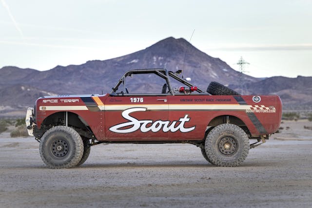 Race Terra Scout exterior side profile parked left