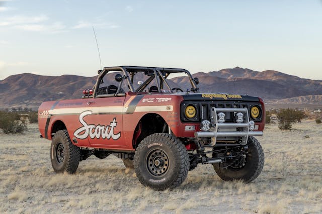 Race Terra Scout exterior front three quarter parked