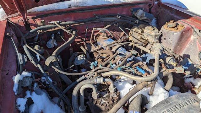 1980 Ford Fairmont Wagon engine bay