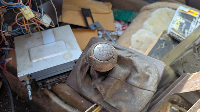 1980 Porsche 924 Turbo shifter