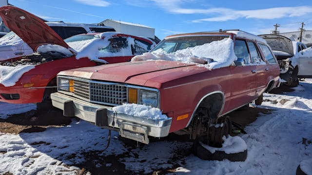 1980 Ford Fairmont Wagon front three quarter