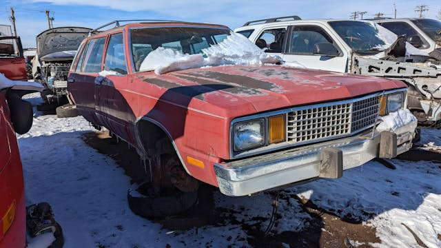 1980 Ford Fairmont Wagon front three quarter