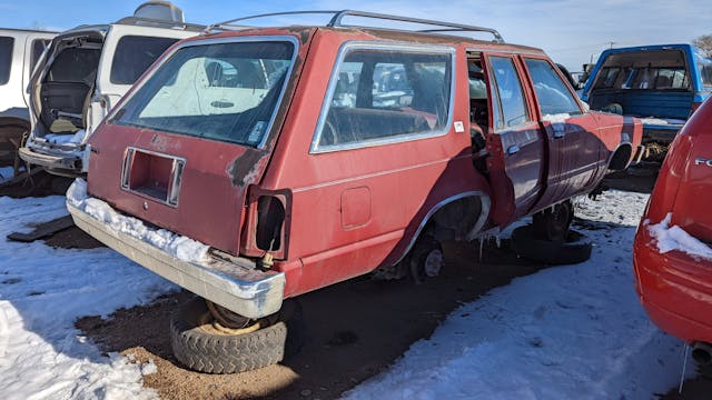 1980 Ford Fairmont Wagon rear three quarter
