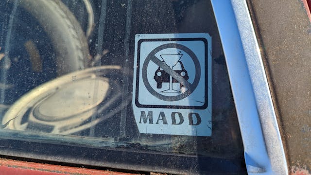 1980 Ford Fairmont Wagon sticker madd