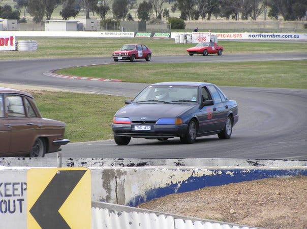 falcon racing at winton