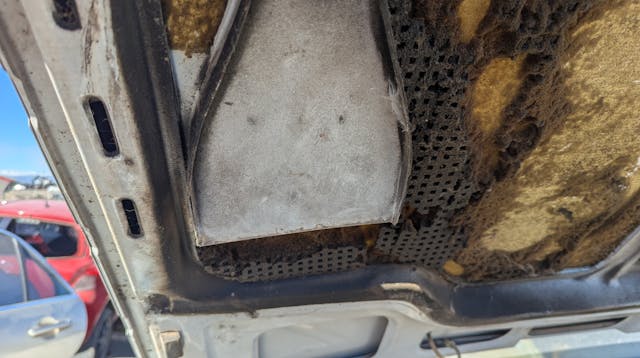 1980 Porsche 924 Turbo underside naca duct