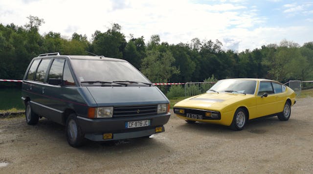 1987 Renault Espace and 1974 Matra Bagheera