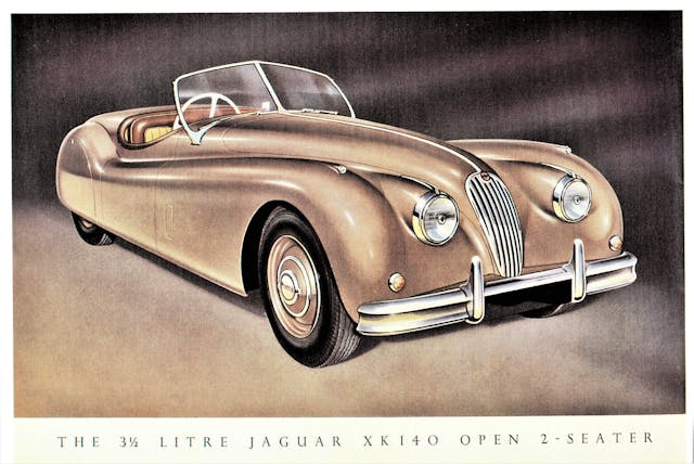 Jaguar 3-1/2 Litre XK 140 Open 2-Seater 1954-57