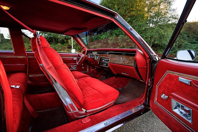 1978 Pontiac Bonneville interior passenger side seat