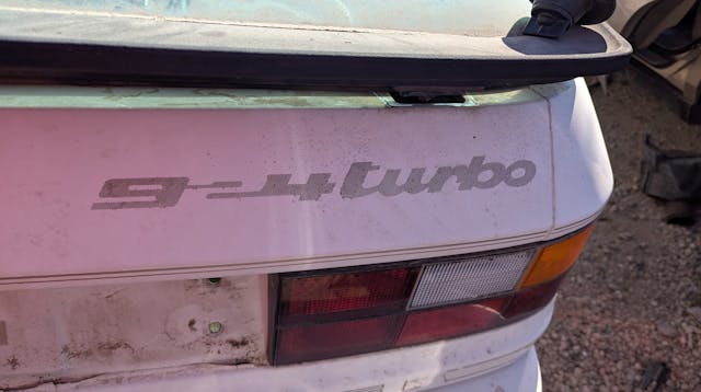 1980 Porsche 924 Turbo badge