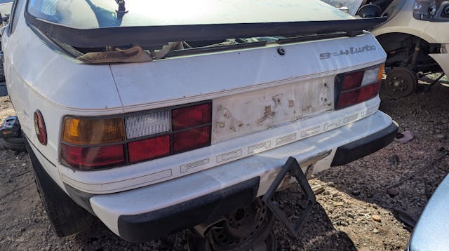 1980 Porsche 924 Turbo rear three quarter close