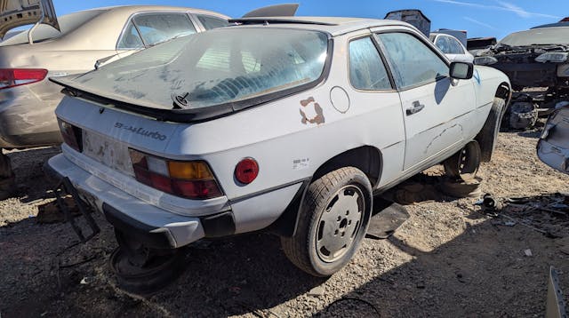 1980 Porsche 924 Turbo rear three quarter