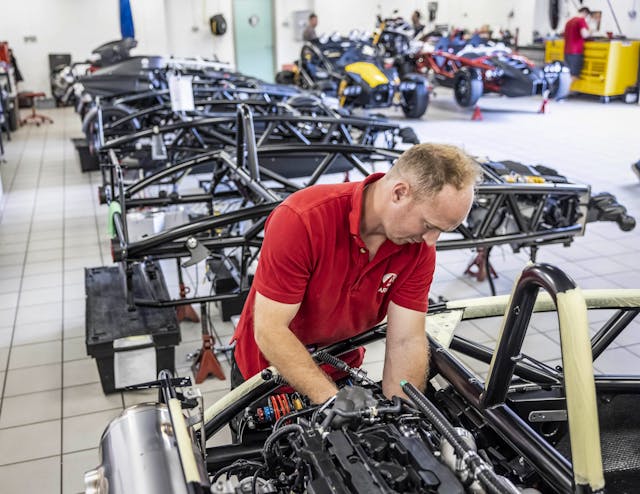 Ariel assembly england factory