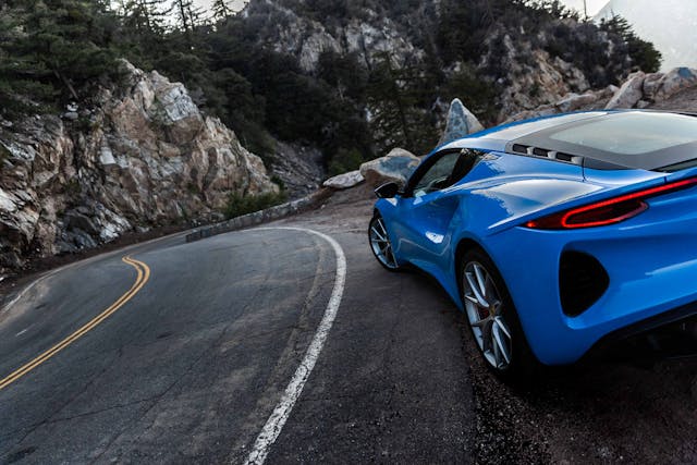Lotus Emira pull off