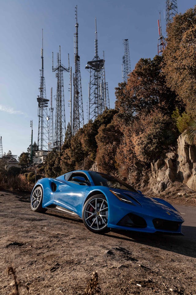 Lotus Emira angled