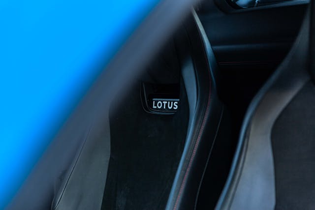 Lotus Emira seat