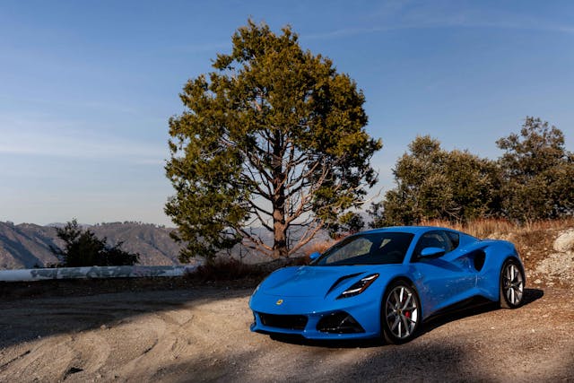 Lotus Emira front tree