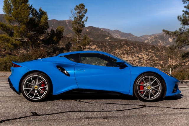 Lotus Emira side