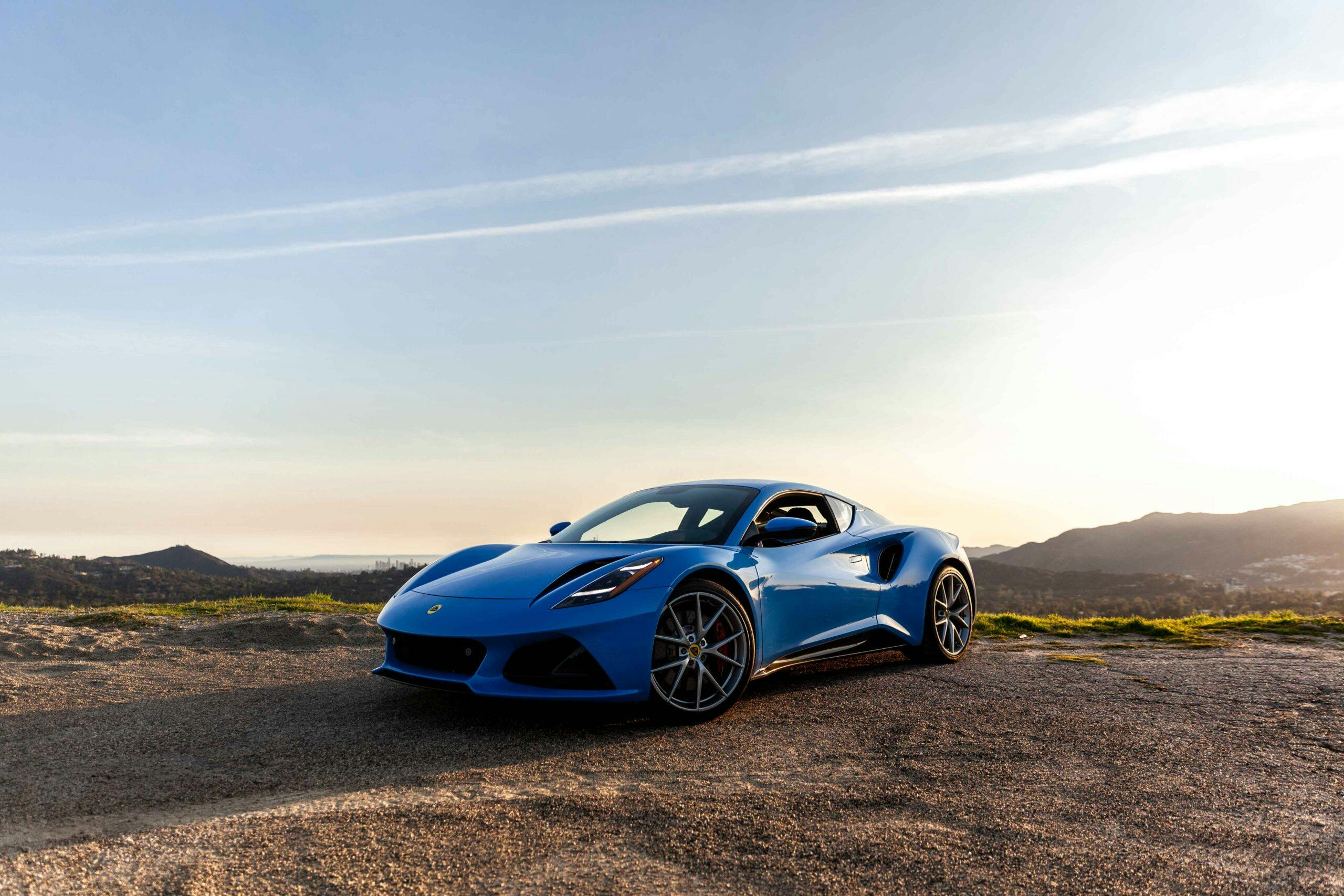 Lotus Emira front three quarter