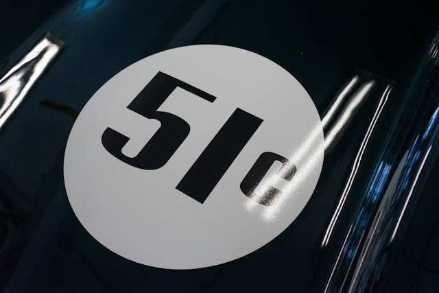 Jaguar D-Type 51c decal