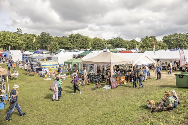Beaulieu swap meet tents