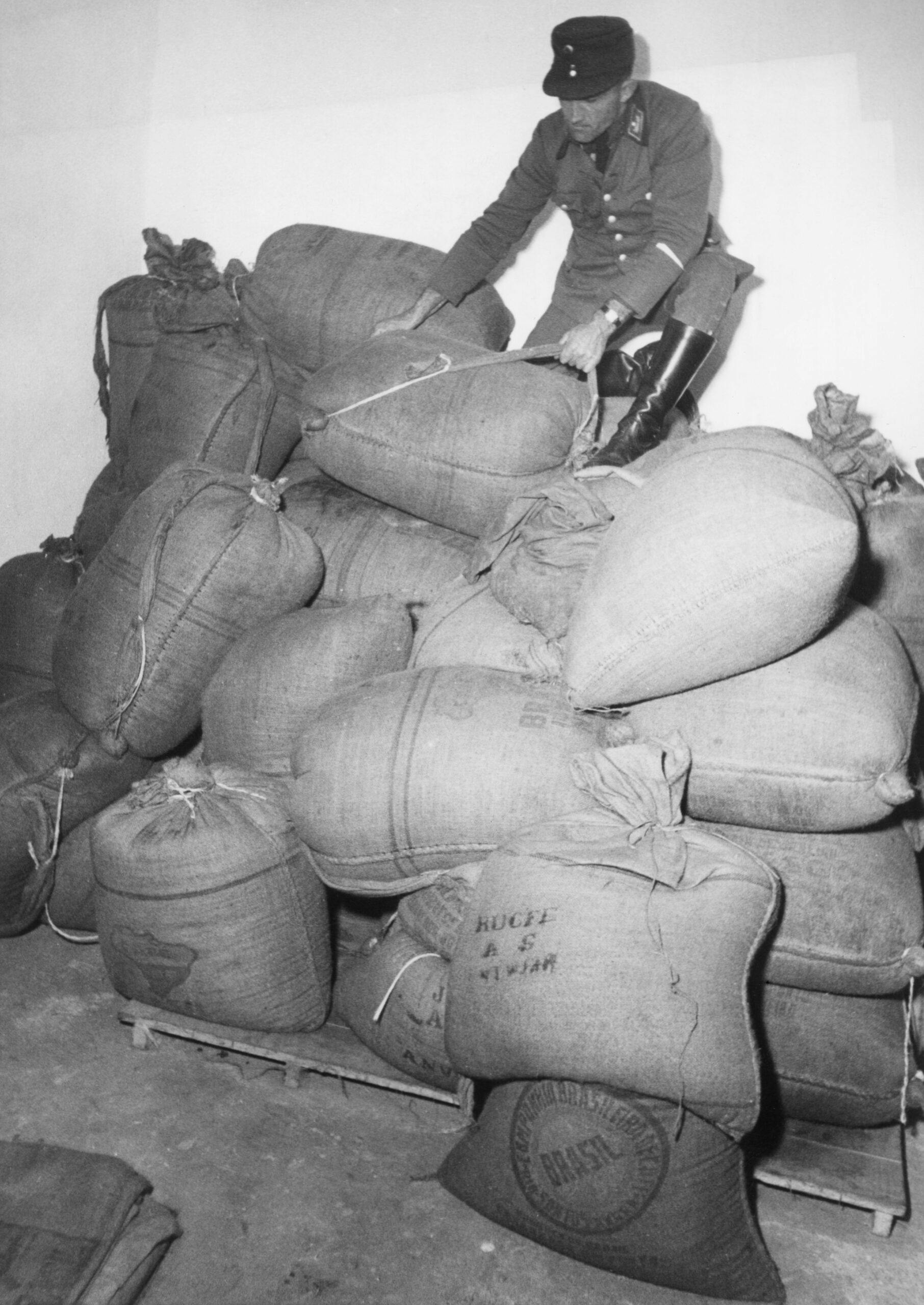 Germany coffee smuggling 1950s