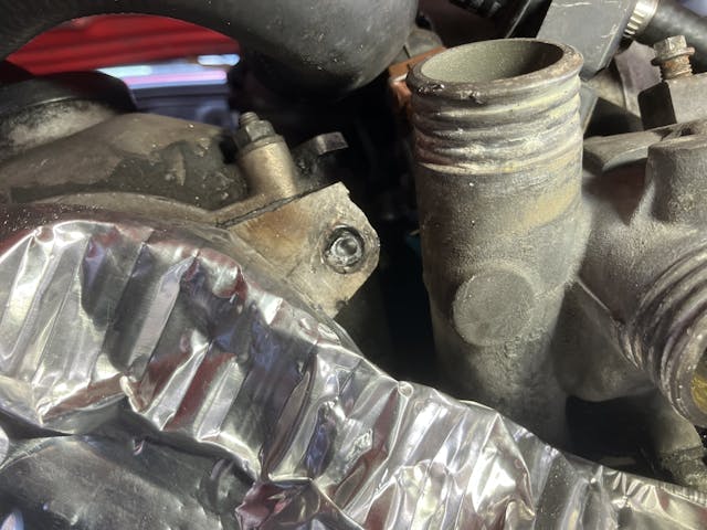 bolt head weld