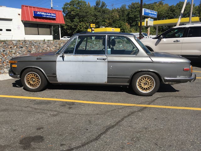 vintage bmw mismatched body color