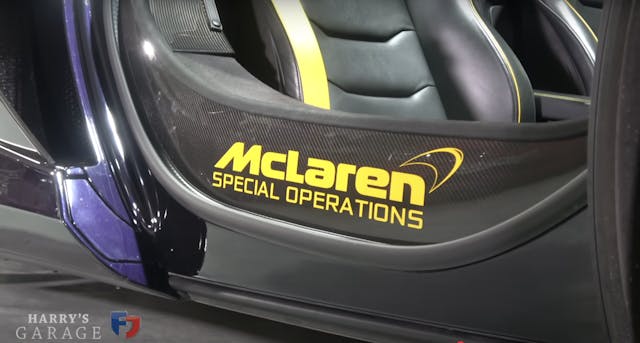 Harry's garage McLaren MSO 1