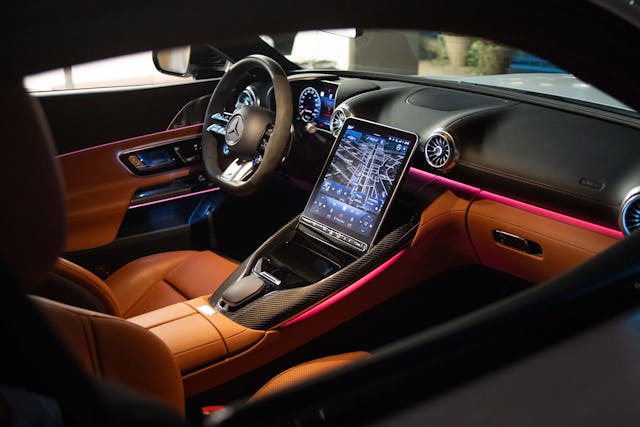 Mercedes-AMG GT63 coupe screen